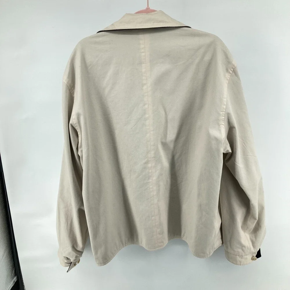 Vintage Banana Republic Reversible Wool Jacket Men's Large Classic Heritage Coat